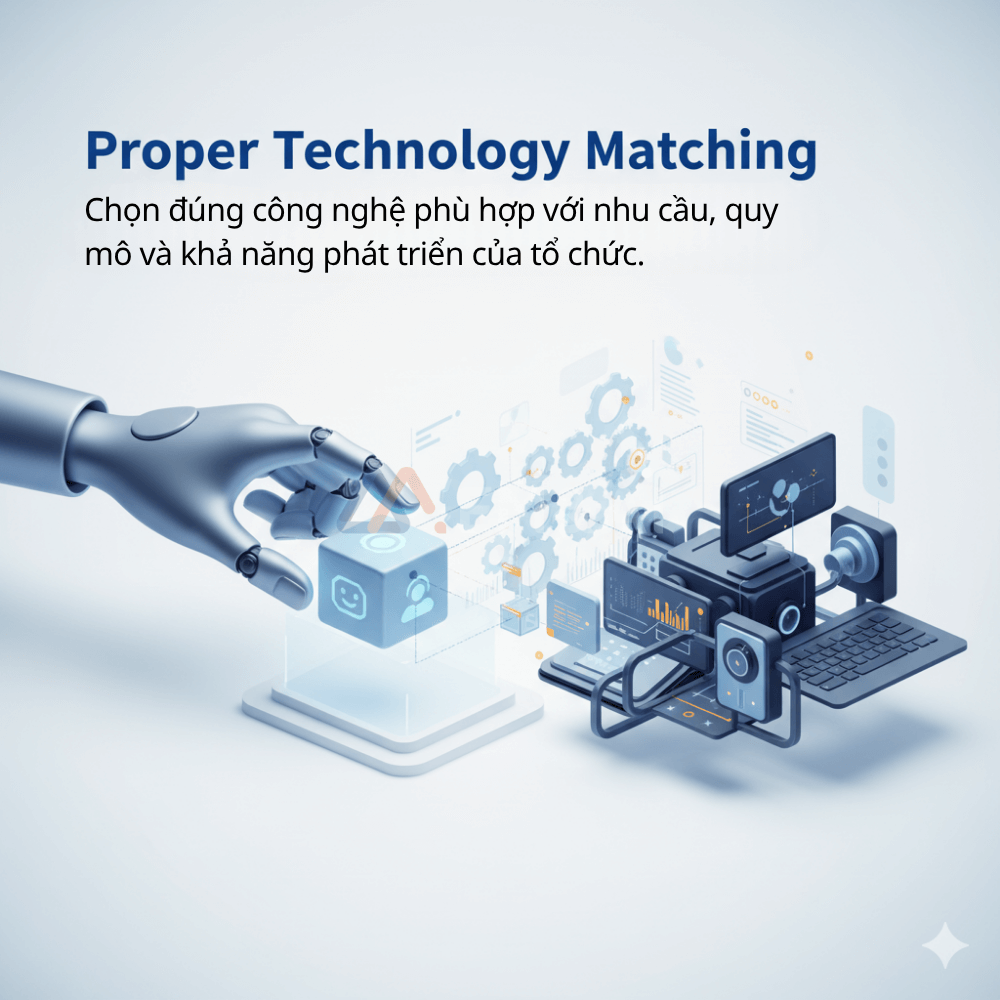 Lựa chọn công nghệ phù hợp