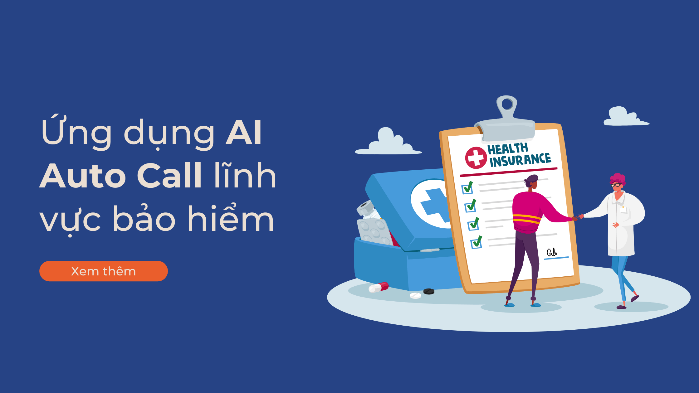 Ứng dụng AI Auto Call bảo hiểm