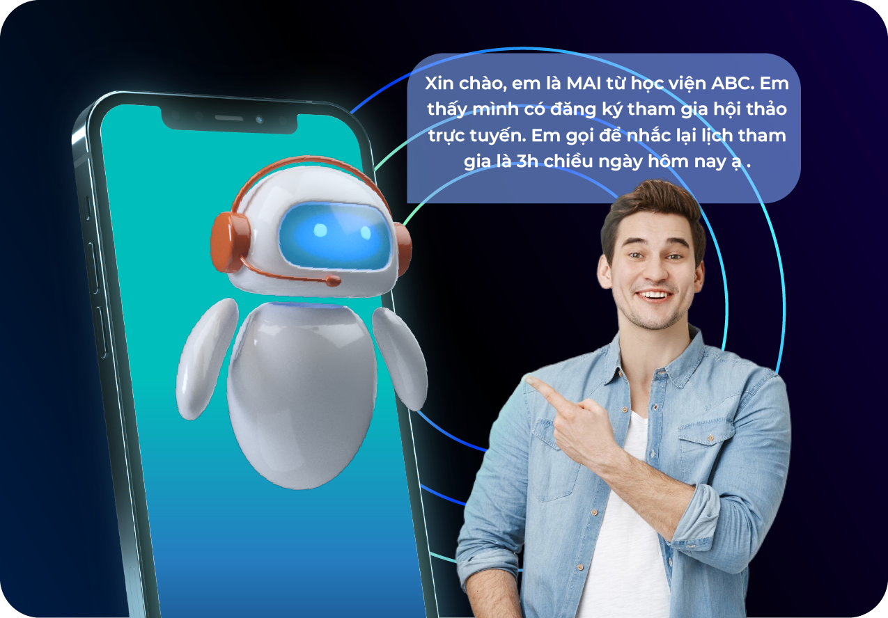 Ung dung AI Voicebot trong giao duc